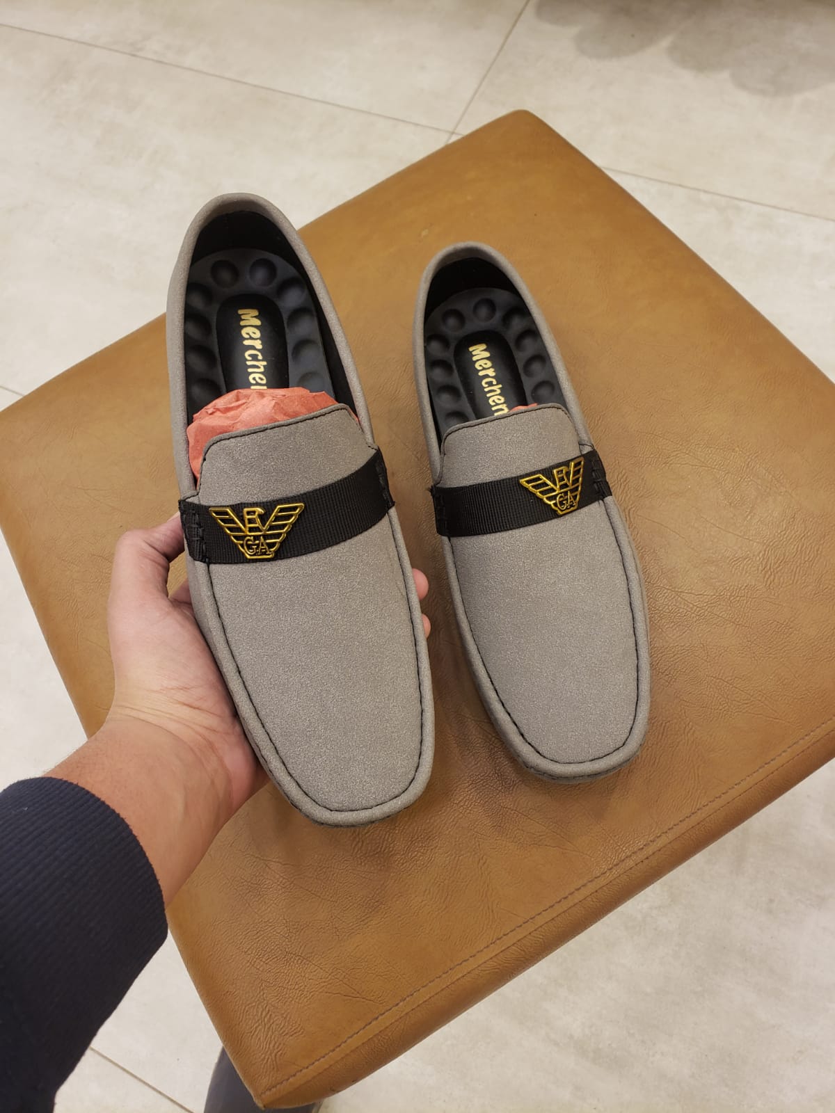 Metro Grey Comfort Loafer