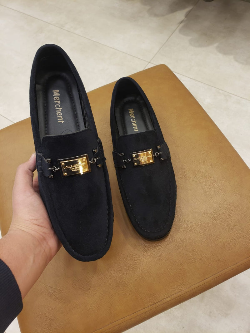 Metro Navy Blue Loafer