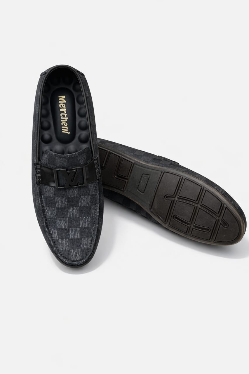 Gridcrest Black Loafer