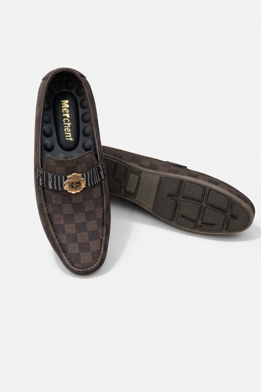 Checkered Crest Loafer